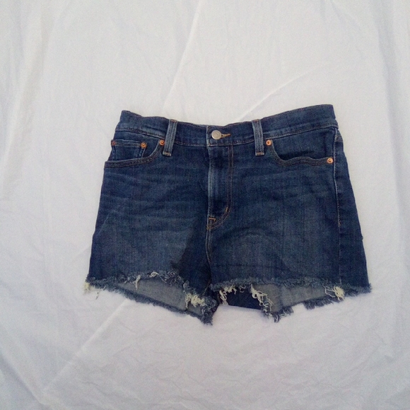 Levis Strauss Pants - LEVI STRAUSS Denim Blue Women's Shorts SIZE 29 WAIST